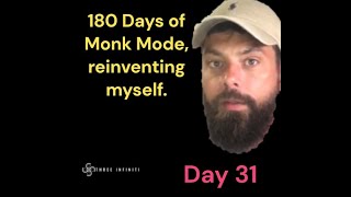180 days of Monk Mode, reinventing myself, Spiritual aspect, day #31.