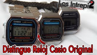 Diferenciar un Reloj Casio Original de una copia o Clon Los Intrepi2