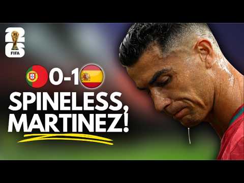 HUGE DISAPPOINTMENT for Portugal⁉️ REACTION to Spain's Round of 16 win at the World Cup