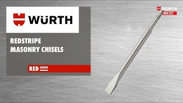 Würth RedStripe | Masonry Chisels