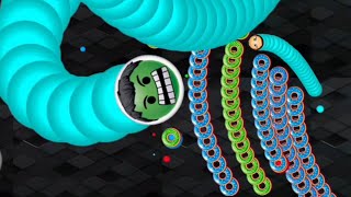 Hulk Character Super Hero Worm Game || Worm Zone Super Heroes #021 #short screenshot 1