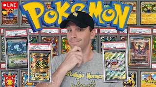 LIVE Pokemon RIPS! PSA 10 GRAILS! LIVE Pokemon RIPS! PSA 10 GRAILS!
