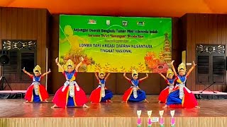 Juara 1 Tingkat Nasional//Lomba Tari Kreasi Daerah Nusantara Di TMII ...