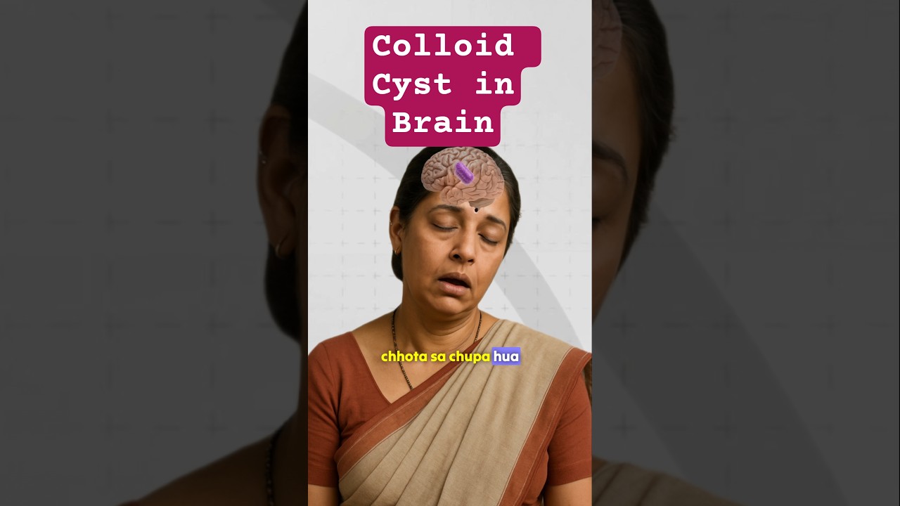 Sudden Collapse from a Hidden Brain Cyst | Colloid Cyst Emergency