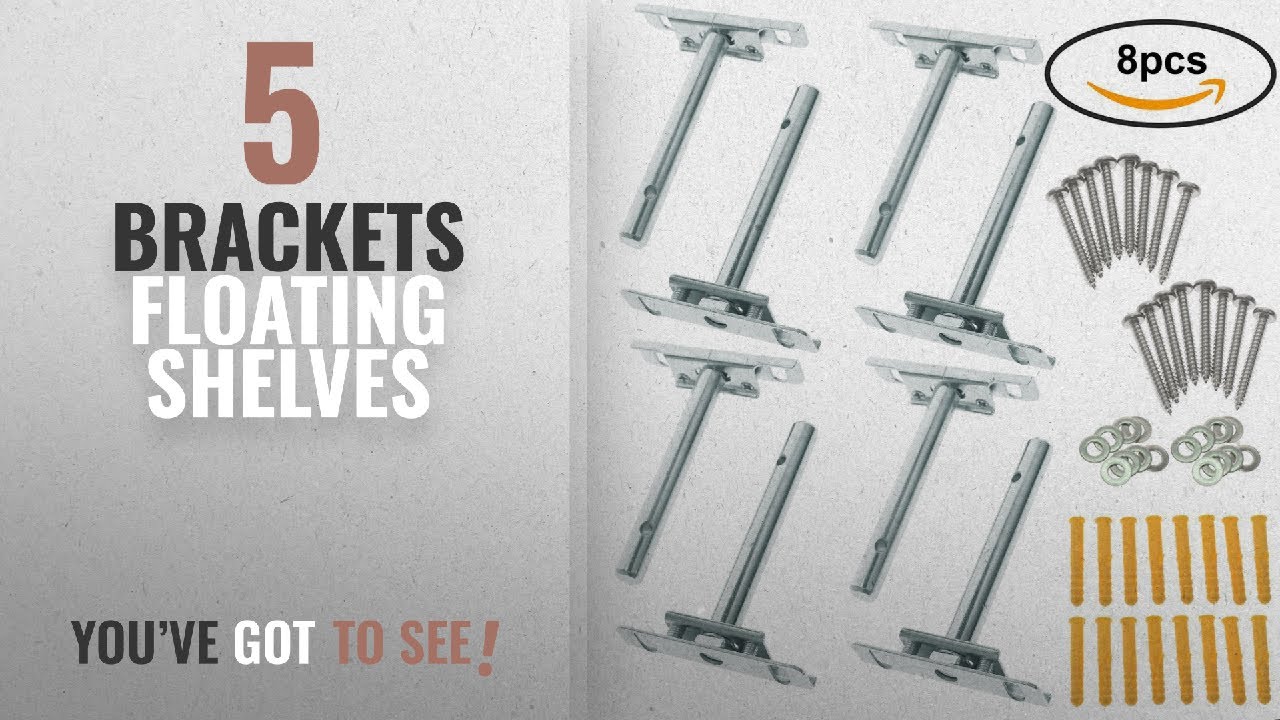 Top 10 Brackets Floating Shelves [2018 ]: BIGTEDDY - Adjustable Blind Shelf Floating Support