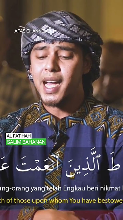 SURAH AL FATIHAH MERDU - SALIM BAHANAN #shorts #merdu #viral #shortvideo #cute