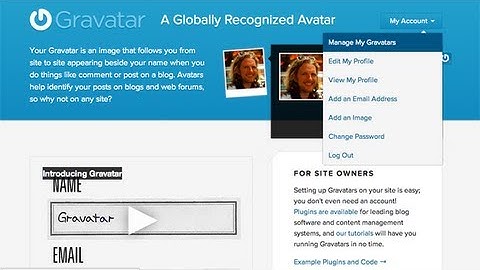 How to create a gravatar image for your business