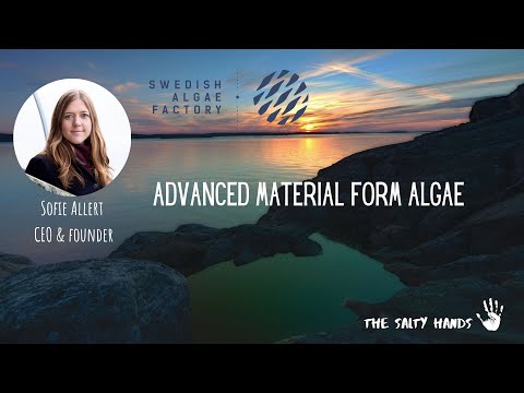 Get inspired by great innovative products made from Seaweed !! Swedish Algae Factory - Sofie Allert