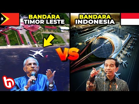 SANGAT BEDA JAUH..! Beginilah Perbandingan Bandara Termegah Milik Indonesia Vs Timor Leste