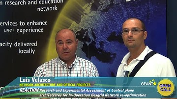 GÉANT Open Call: Network Architecture and Optical Projects - REACTION