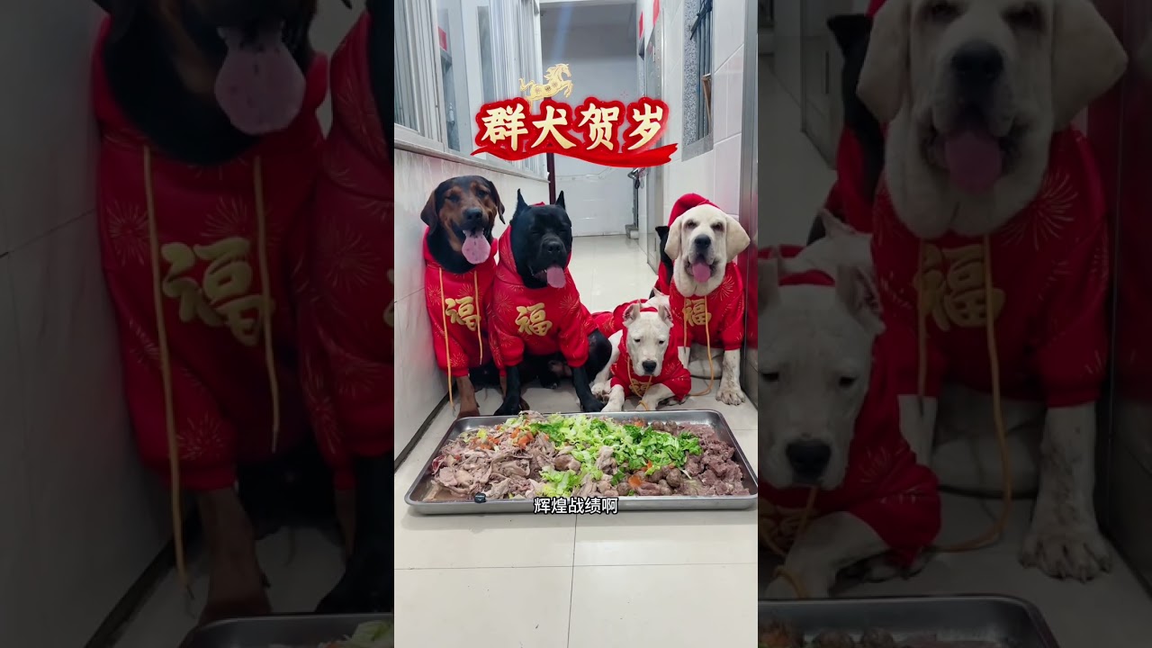 A Heartwarming Dog's New Year's Eve Dinner