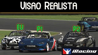 Pedi por uma corrida emocionante! E ela veio! - Visao Realista - Mazda MX-5 em Lime Rock Park