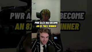 PWR ALEX IS NOW AN 8X FNCS WINNER🏆😱 #fortnite #fncsfinals @PWR
