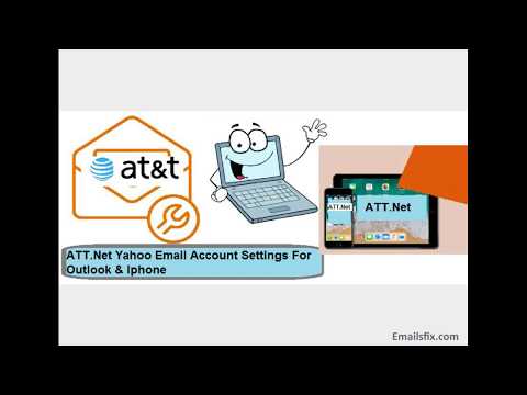 ATT.Net Yahoo Email Account Settings For Outlook