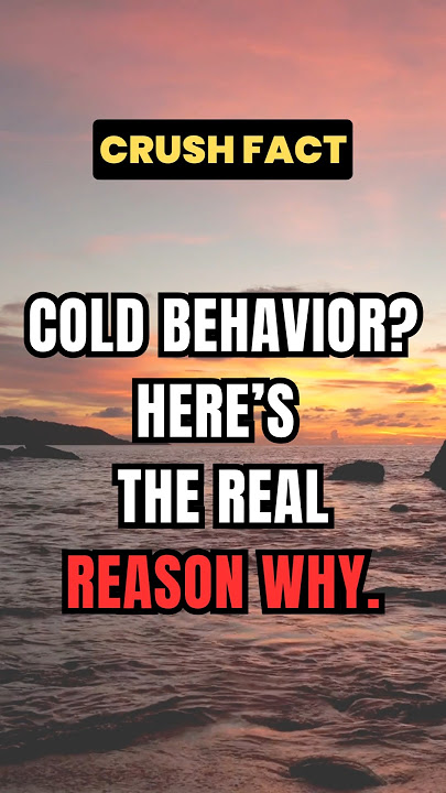 Why Your Crush Acts Distant Sometimes! (Hidden Reasons) #shorts