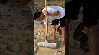 Who Left 3 Gold Rings Buried in the Sand?? 😱