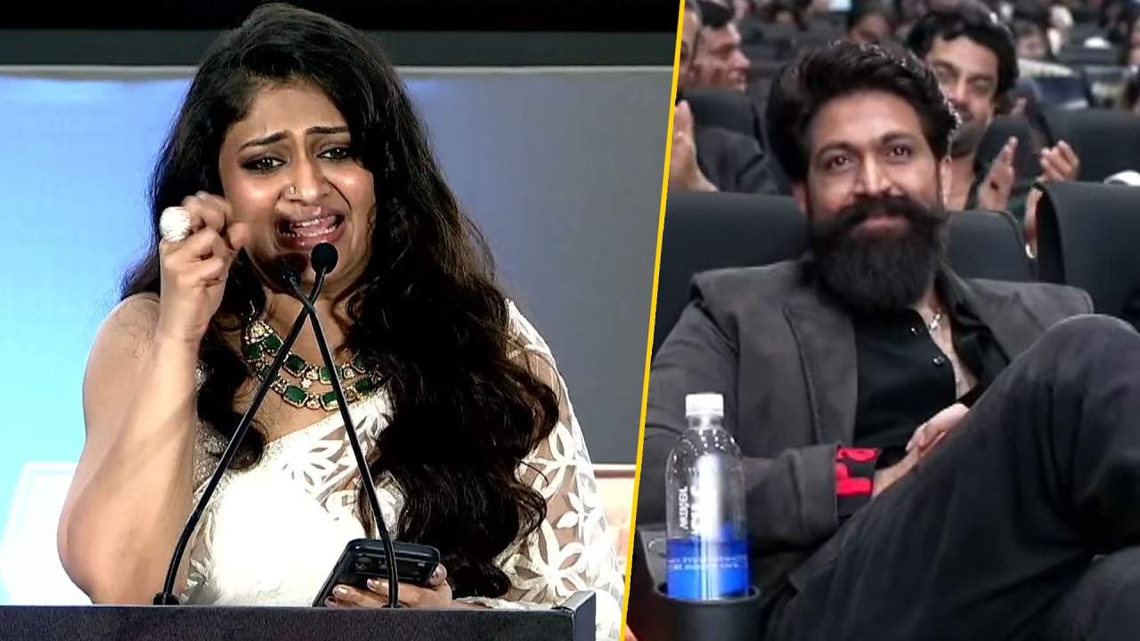 Director Geetu Mohandas Emotional Kannada Speech, Yash Reaction | TOXIC Movie Trailer Launch Event