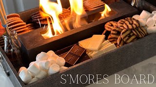 Epic Indoor S'mores Board