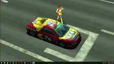 Ridge Racer Type 4 Emulated Using Epsxe