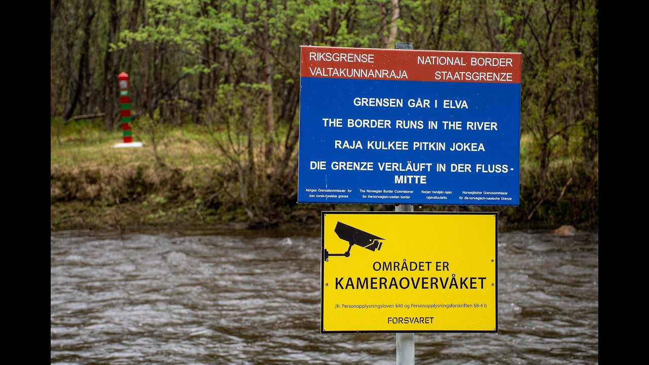 Norwegian - russian border, Grense Jakobselv