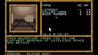 Let's Play Buck Rogers Matrix Cubed 1 - Shopping in the Equipment Locker
