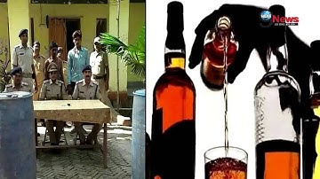 पूर्णिया पुलिस ने पकडा शराब भरा ट्रक | Bihar: Purnia Police Seizes Truck Loaded With Liquor