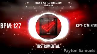 Alok and VIZE Ft. Alida - Love Again (Extended Mix) (Instrumental)