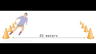 beep test 20 meters اختبار بيب 20 متر متعدد المراحل