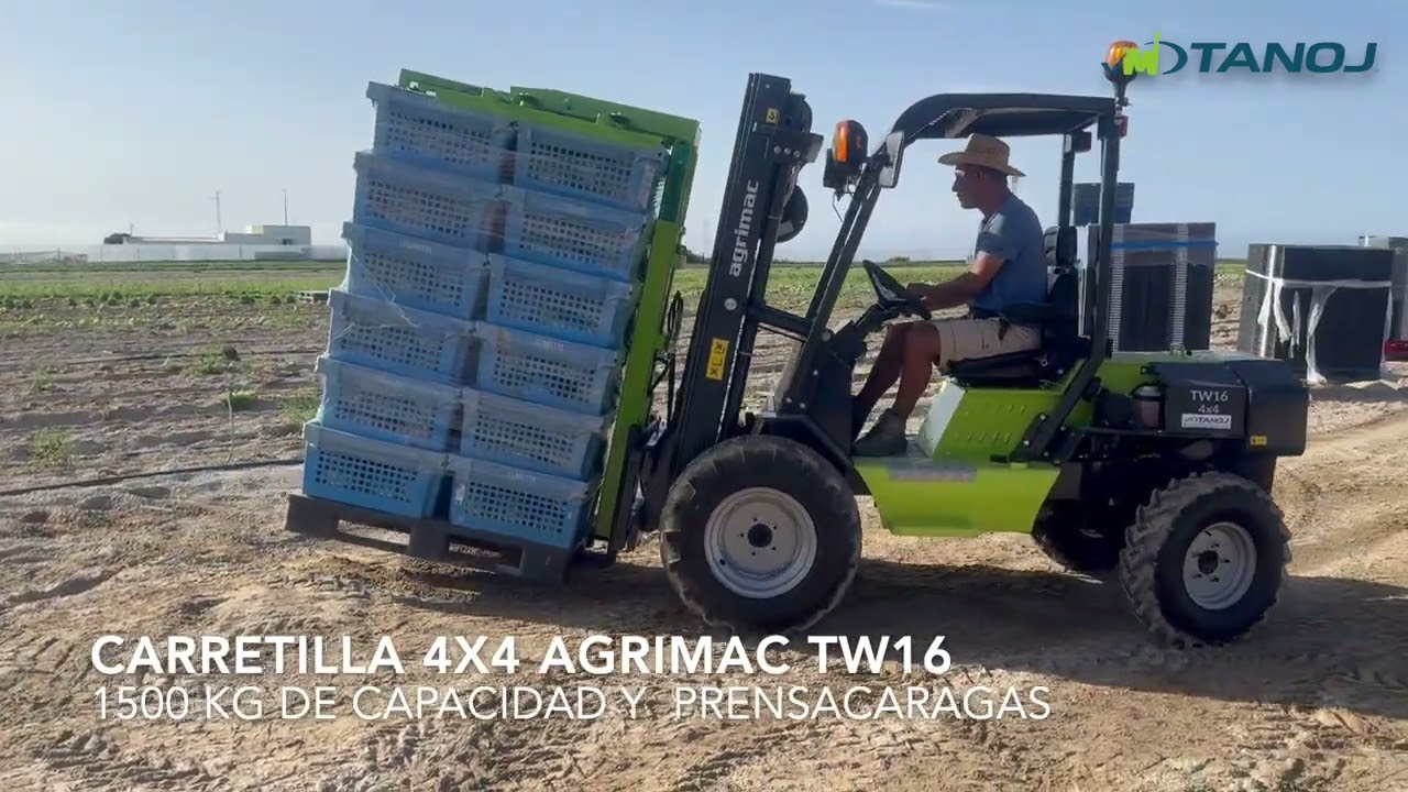 CARRETILLA 4X4 AGRIMAC TW16