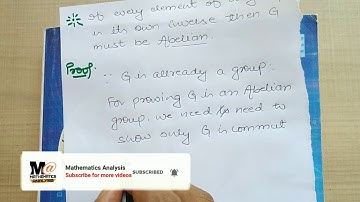 If every element of a group is its own inverse then group must be Abelian | Group Theory