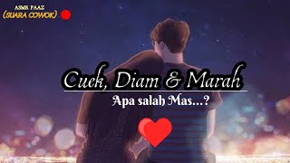 ASMR Suara cowok (CUEK, DIAM \u0026 MARAH) || Boyfriend serba salah