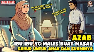 THE TORMENT OF MOTHERS WHO DON'T WANT TO COOK SAHUR FOR THEIR FAMILY II THE TORMENT SOAP OPERATION