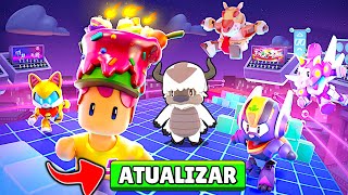 Testei a Nova Atualização com Novas Skins do Stumble Guys