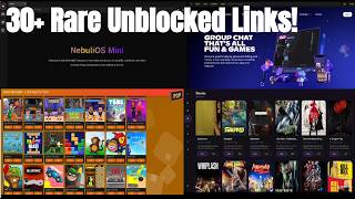 30 Mystery UnbIocker Websites for School Chromebook! | Gaming, Browsing, Etc screenshot 4