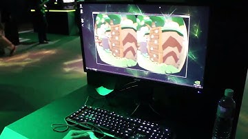 [Computex 2015] Oculus VR Crescent bay gaming demo in Nvidia demo room