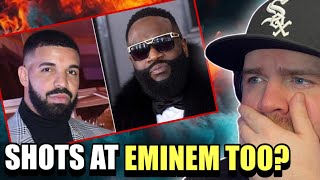 DRAKE GOT A NOSE JOB? 🤣| Rick Ross- Champagne Moments (Drake Diss) | I Wouldn’t Mention Eminem..