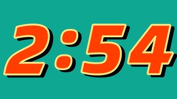 2 Minute and 54 Second Timer