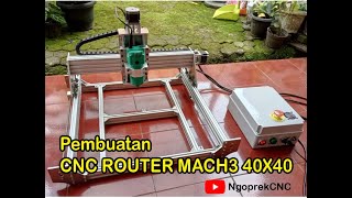 Pembuatan CNC Router 40x40