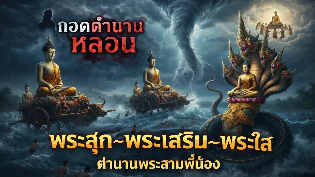 "ถอดตำนานพระสามพี่น้อง! ปาฏิหาริย์แห่งสายใย และความลี้ลับแห่งลำน้ำโขง"