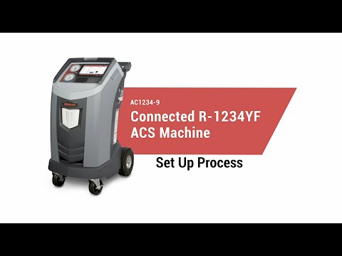 How To Use Robinair Ac Machine 1234yf