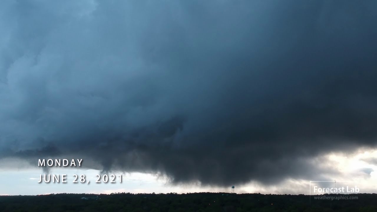 Mon 6/28/21 - Storms in Texas / 115F in Portland / Heat wave physics / Dust on the way