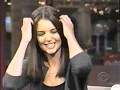 Katie Holmes on Letterman Late Show 9-24-1998