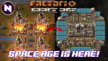 Factorio SPACE AGE Is Finally Here! ⚙️ Lets Go To Space 🚀🪐