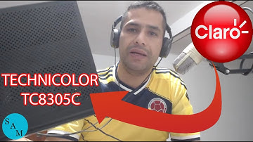 Router de Claro Technicolor TC8305C - Cómo Configurarlo