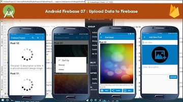 Android Firebase 07 : Upload Data to Firebase