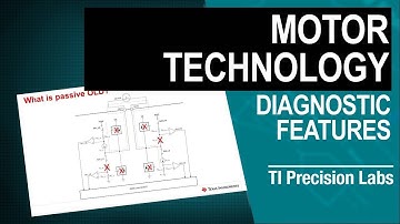 Motor driver diagnostic features