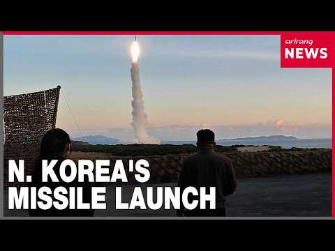 N. Korean Leader Kim Jong-un observes missile launch, calls nuclear development "essential"