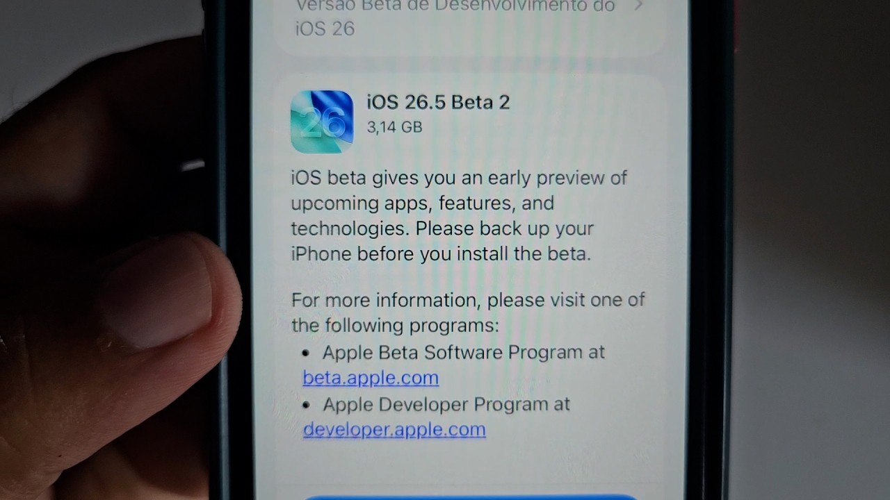 iOS 26.5 Beta 2 Update for iPhone 11 - YouTube