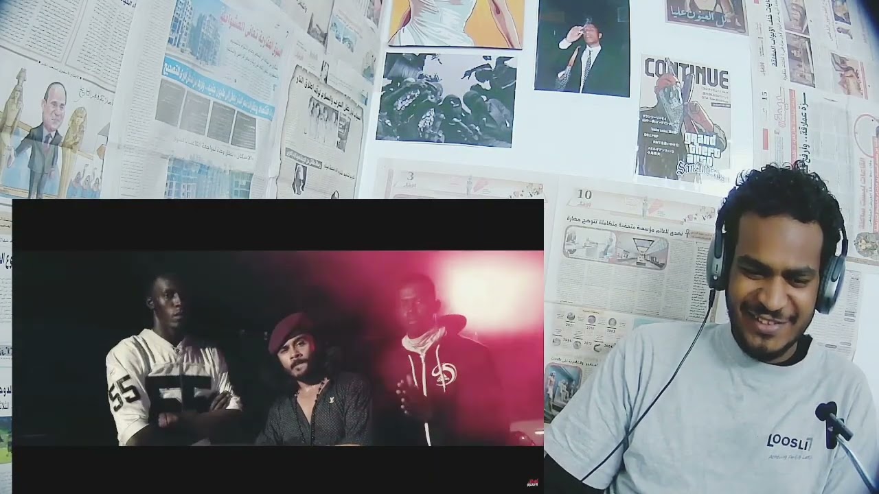 ردة فعل سوداني هلى دس تراك عبيلة كلاش 