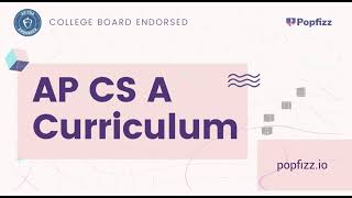 Introducing Popfizz AP CS A Curriculum screenshot 1